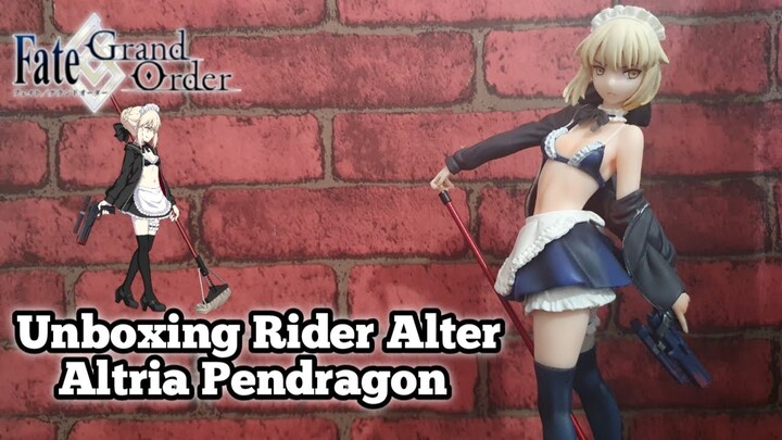 Unboxing 1/7 Rider Alter Altria Pendragon Figure ALTER  Review | Fate Grand Order (indonesia) Recast