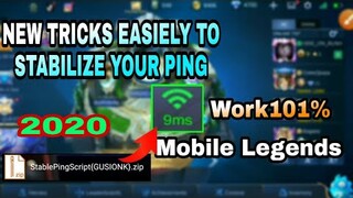 NEW TRICKS TO STABILIZE PING |MOBILE LEGENDS