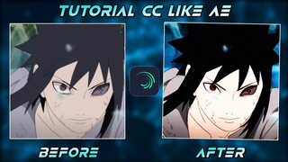 TUTORIAL CC LIKE AE IN ALIGHT MOTION | AMV TUTORIAL