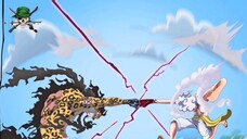 MOMEN KUCING KAMPUNG ADU KEKUATAN DENGAN LUFFY GEAR 5!!😂auto mokad🗿