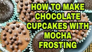 CHOCOLATE CUPCAKES WITH MOCHA FROSTING Lhynn Cuisine
