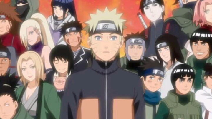 Time flies so fast ...yesterday naruto and everyone's just a kid now they have a family..... 🥲🤧😭
