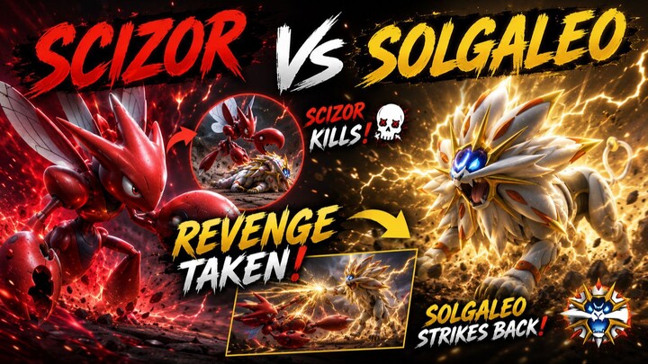 Solgaleo Took REVENGE on Scizor! 💀⚡ Pokemon unite battle