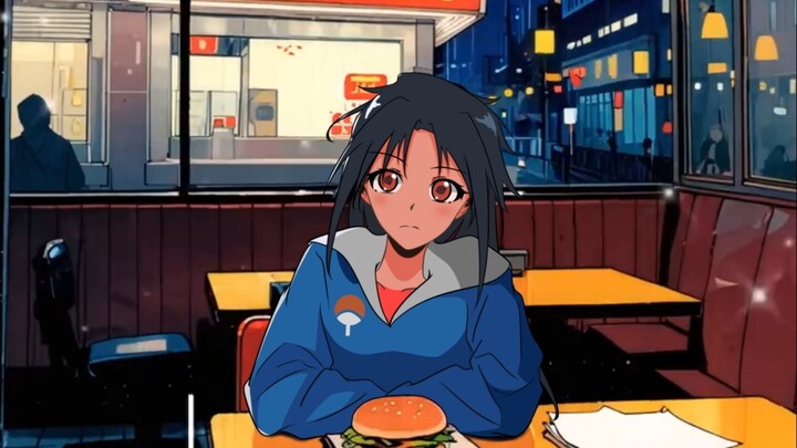 Sasuke, a beautiful girl in the Showa era
