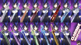 Clorinde Weapon Damage Comparison 3/4/5 Star Weapons | Genshin Impact