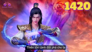 EP1420 | Thôn phệ lực lượng hắc ám Tần Trần đột phá thiên tôn | Võ Thần Chúa Tể