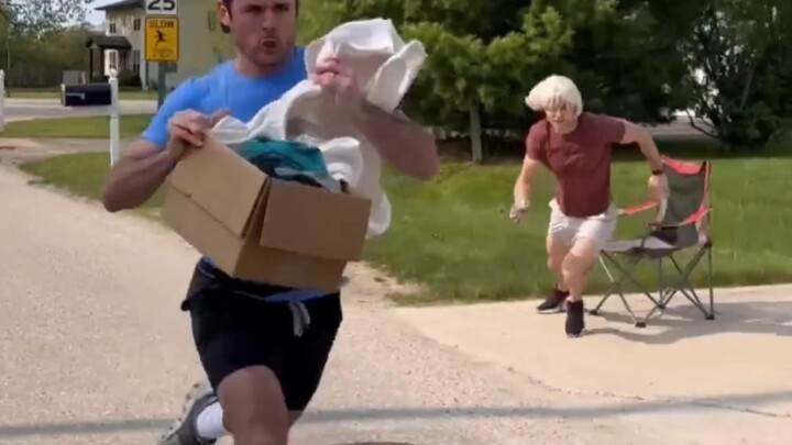 Dollars Are Everywhere in the U.S. (Covering My Head for Safety) by DanielLaBelle