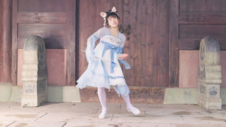 Một chú thỏ đang đi nghỉ~ vui tươi và dễ thương, sẵn sàng vui chơi! ❀Cùng một chiếc kẹp tóc❀