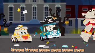 Đội Xe Cứu Hộ Poli và Các Bạn_ Âm Nhạc Mùa Lễ Hội Hóa Trang