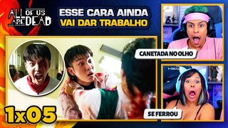 All of Us Are Dead 1ºT - EP 05 | [Casal Jounin React] 🔥