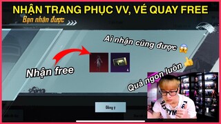 CÁCH NHẬN TRANG PHỤC VĨNH VIỄN, VÉ QUAY HÒM ĐỒ FREE MÀ TẤT CẢ AI CŨNG ĐỀU NHẬN ĐƯỢC || PUBG MOBILE