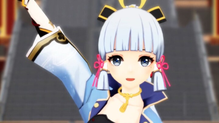 【原神/MMD】稻妻快点来！神里绫华的桃源恋歌