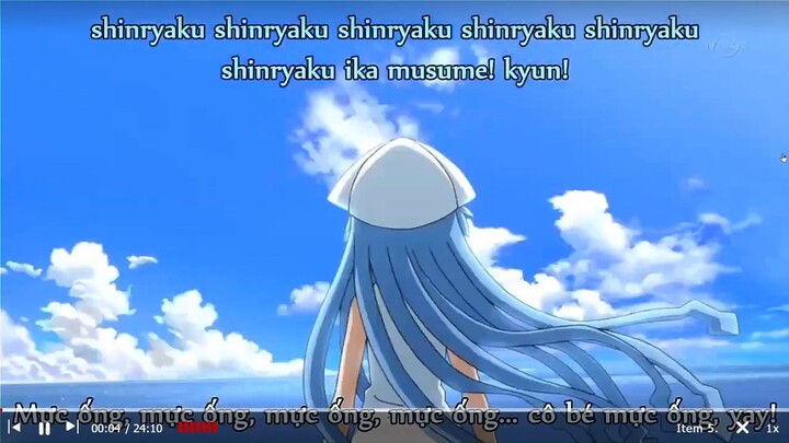 Phim Shinryaku! Ika Musume ss1 - Thánh Nữ Mực ỐNG Tập 5 Vietsub