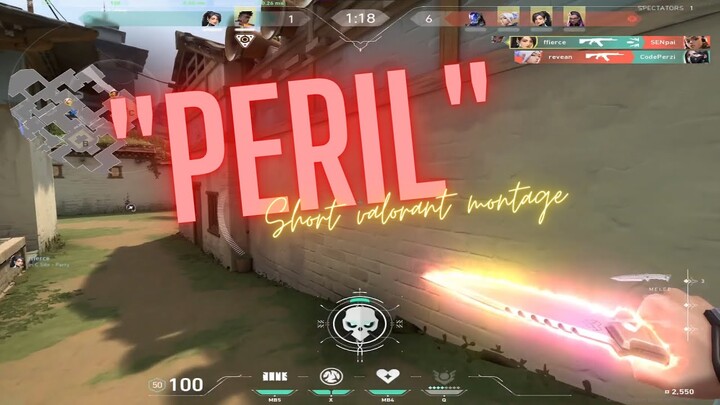 Peril ⚠️ | Short Valorant Montage