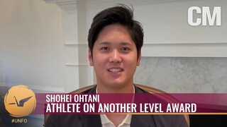 Shohei Ohtani Wins Pechanga Athelete On Another Level Award
