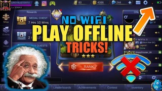 WALANG WIFI WALANG DATA PWEDENG MAG ML | MOBILE LEGENDS