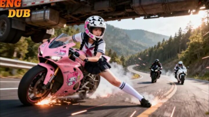 A Delivery Girl Drove an E-Scooter Through a Truck—and Beat Pro Racers!