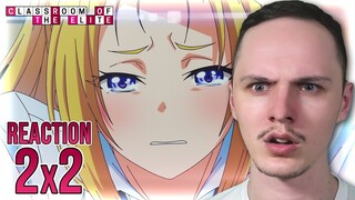 I NEED TO KNOW!! | Classroom of the Elite Season 2 Episode 2 Reaction