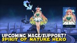 NEW UPCOMING MAGE/SUPPORT? SPIRIT OF NATURE HERO! | MOBILE LEGENDS NEW UPCOMING HERO!