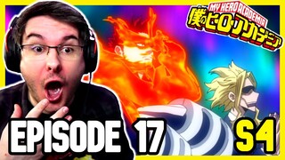 ENDEAVOR IS CHANGING?! | My Hero Academia Season 4 Episode 17 REACTION | Anime Reaction