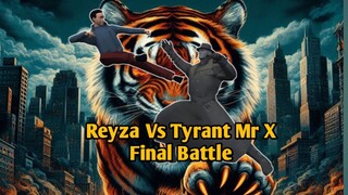 Kungfu Zombie Reyza vs Tyrant Mr X  RE Final Battle