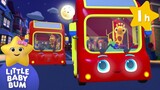 Wheels on the Bus - Sleepy Time ⭐ Nursery Rhymes - One Hour Baby Songs