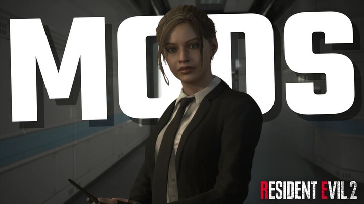 Claire Formal Outfit Mod Showcase - Resident Evil 2 Remake PC Gameplay