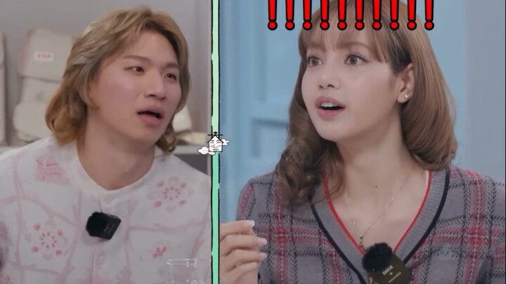 หัวเราะจนเห็นกล้ามท้อง ภาษาไทยที่พูดออกมาเสียงดังยังดีกว่าลิซ่าอีก ลิซ่าหัวเราะจนตกเก้าอี้เลย