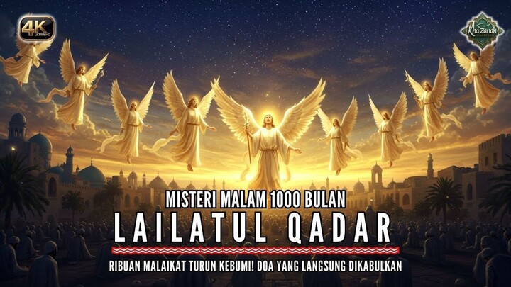 Misteri Lailatul Qadar‼️ Saat Ribuan Malaikat Turun ke Bumi! Mencatat Takdir
