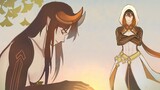[Genshin Impact] Animasi Buatan Penggemar | Zhongli × Azdaha