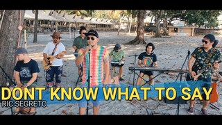Don't Know What To Do- Ric Segreto | Kuerdas Reggae Version