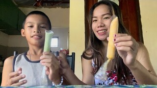 Making ice candy with Reche and Deniel - Philippines Vlog 🇵🇭