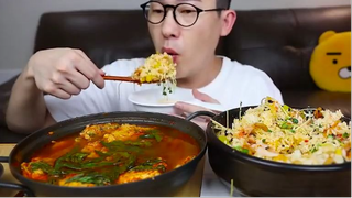 mukbang đồ ăn hàn quốc #amthuc #monngon