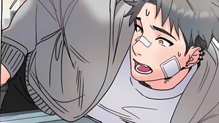 男人的钩子不小心被窗户卡了