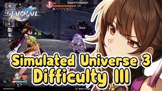 RUN TERBAIK YANG PALING EZ! | Honkai: Star Rail Simulated Universe World 3 Difficulty III