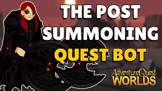 AQW - Classic Hollowborn Paladin Set - The Post Summoning Quest Bot | PART 4 | Grimoire 3.8+