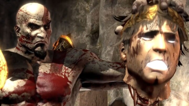 A collection of Kratos' violent killings (reprinted)