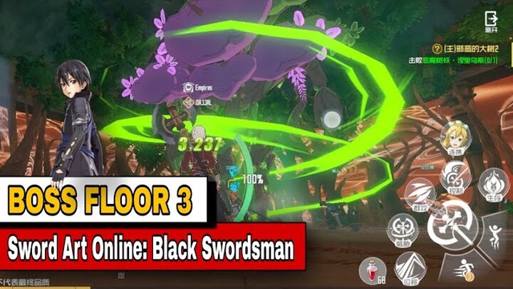 BOSS FLOOR 3 - Sword Art Online Black Swordsman Ace