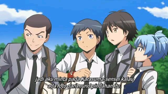 assassination clasroom,season 1 sub indonesia E9