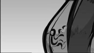 Turn things upside down, the emperor with eyebrows