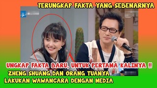 LURUSKAN BANYAK ISU!! ZHENG SHUANG & ORANG TUANYA  LAKUKAN WAWANCARA RESMI PERTAMA KALINYA