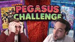 YU-GI-OH BUT WE CAN ONLY ATTACK DIRECTLY - Pegasus Challenge