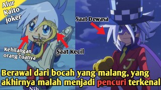 Bocah Malang Yang menjadi Pemburu Harta - Alur Cerita Anime Kaito Joker