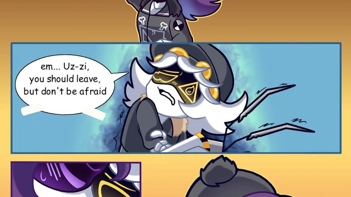 Murder Drone UZI & N's Makeout Make Up (Murder Drones Comic Dub)