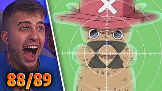 CHOPPER GOES OFF!!! One Piece Episode 88/89 REACTION + REVIEW