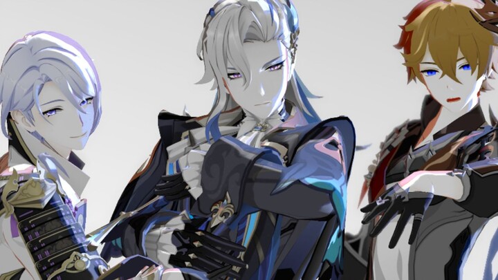 [Genshin Impact MMD] Tôi thích ngắm nước, nước, nước thành một người đàn ông❗❗❗❗ Navilette, con trai