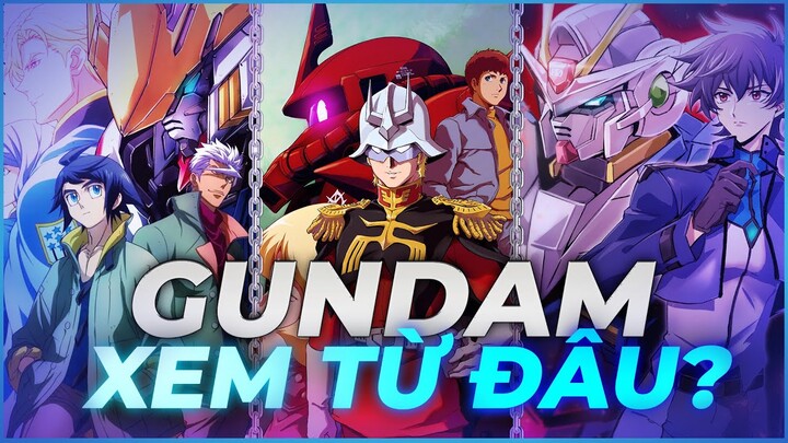 NÊN XEM GUNDAM TỪ ĐÂU ???