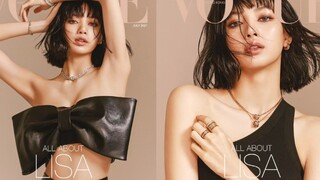 Ratu majalah sejati! LISA adalah bintang sampul Vogue Hong Kong pada bulan Juli