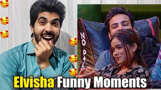 Elvish and Manisha Funny Moments | #elvisha Funny Moments | #biggbossott2 | Elvisha Reaction