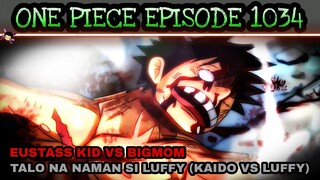 One piece ep 1034 (review) Kid vs Bigmom | Kaido vs Luffy "Talo na si Luffy"